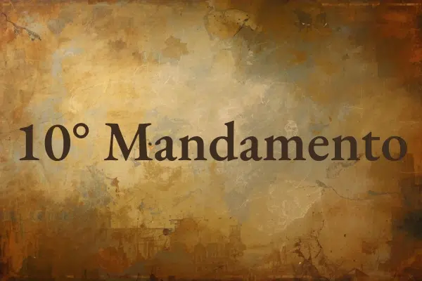 10° Mandamento