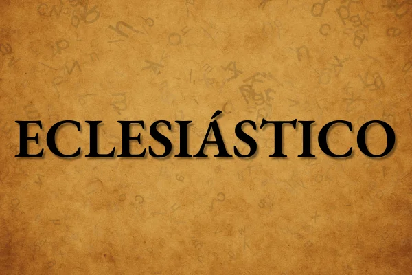 Eclesiástico